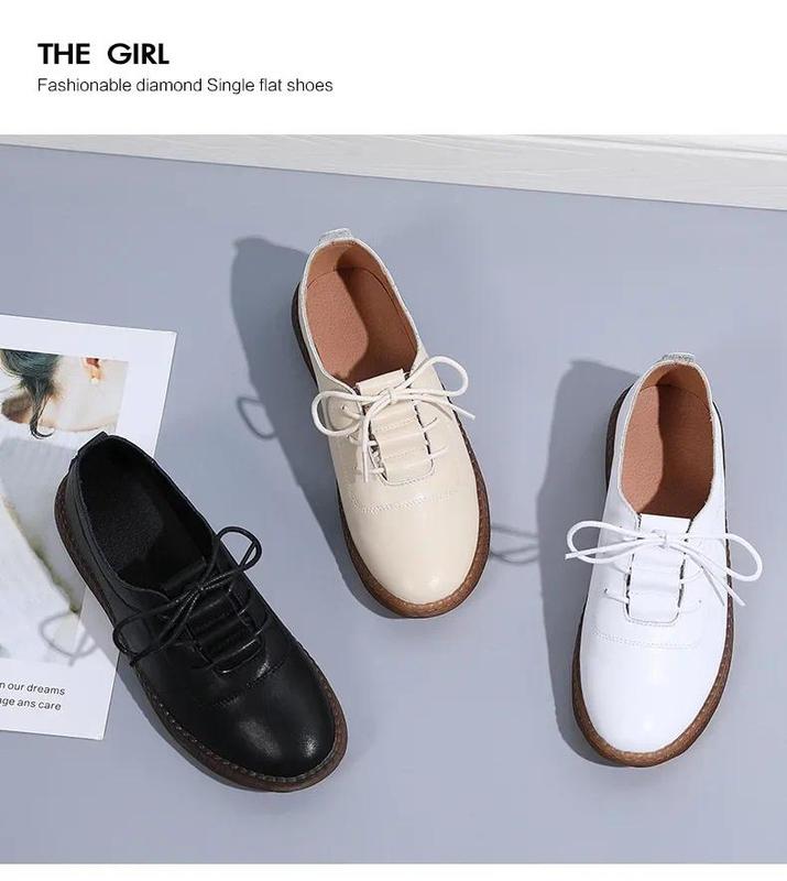 Product Introduction of Pumps Women's Spring and Autumn Soft Soled Flats Comfortable Work Shoes Girls' Mom Shoes 37