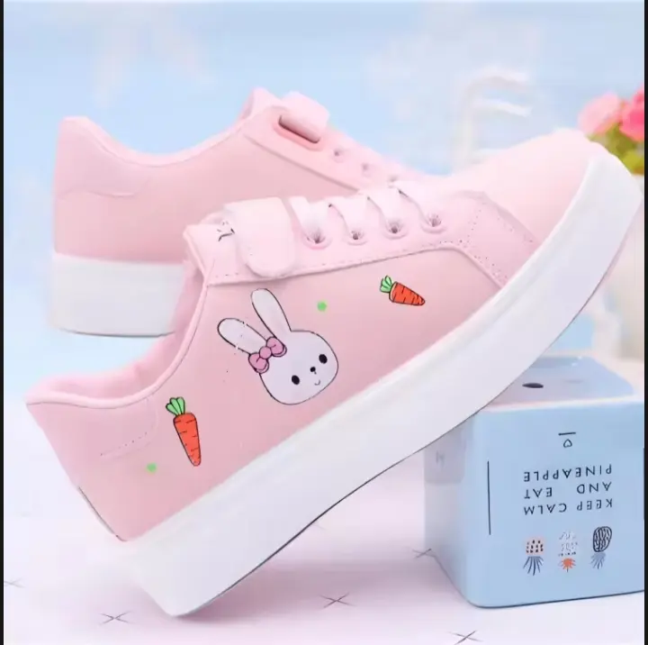 Sepatu Anak Perempuan Sepatu Sneakers Korea Lucu Summer Rabbit