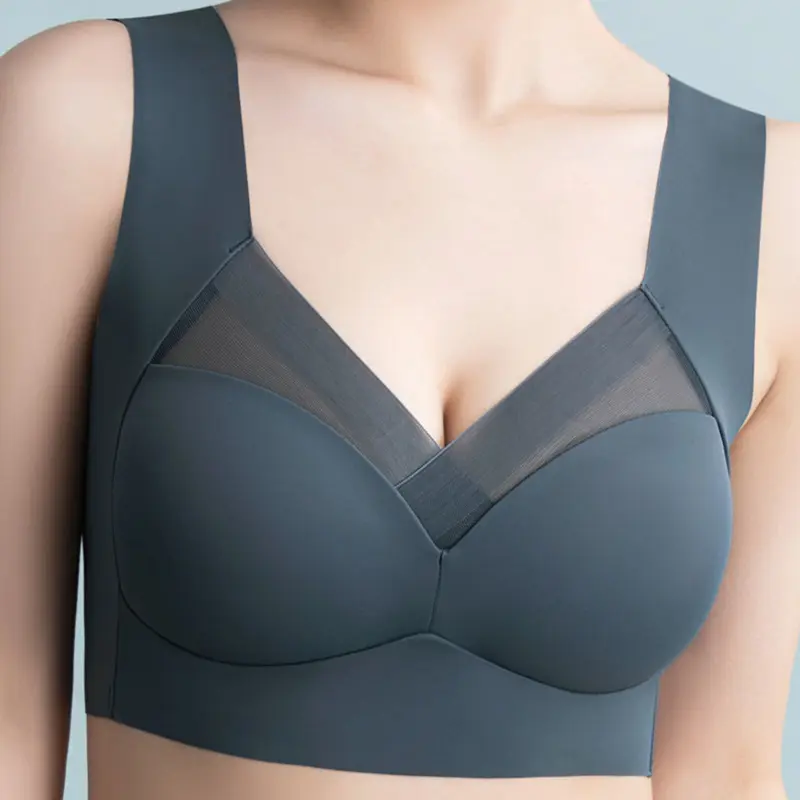 Woman Sports Seamless Bras for No Wire Comfortable No Trace Fitness Underwear