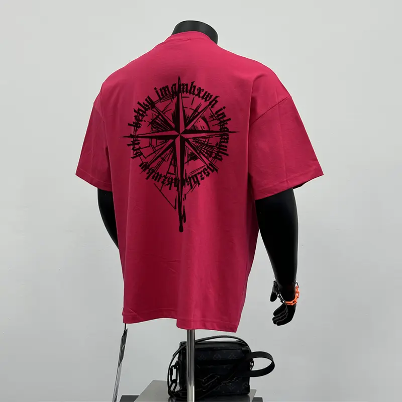 Áo Thun Ngoại Cỡ Thiết Kế Rộng Thùng Thình Cổ Điển Thường Ngày Chất Liệu 100% Cotton, Áo Cổ Thuyền Cho Nam Và Nữ, Unisex 8