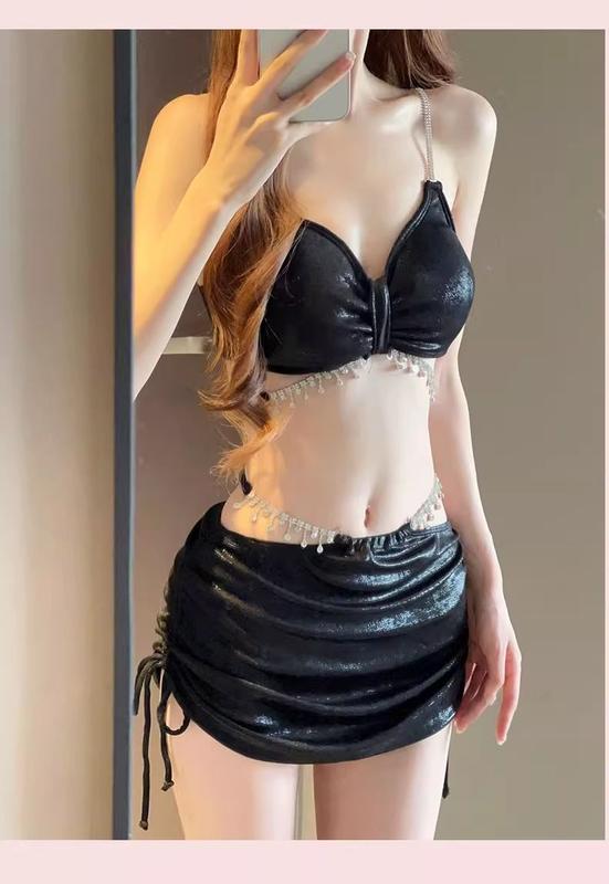 Product Introduction of Áo Tắm, Bikini Khăn Choàng Suối Nước Nóng Cho Nữ, Thích Hợp Cho Mùa Hè Và Các Hoạt Động Ngoài Trời, Đi Bờ Biển Women 2