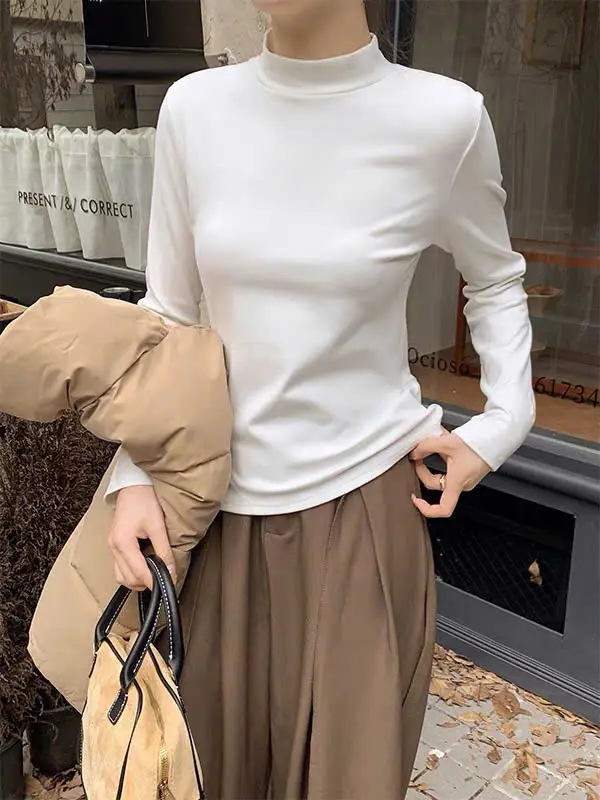 ( MÀU MỚI) Áo giữ nhiệt lông thỏ cổ 3p ấm áp đủ size từ S-3XL Gn3
