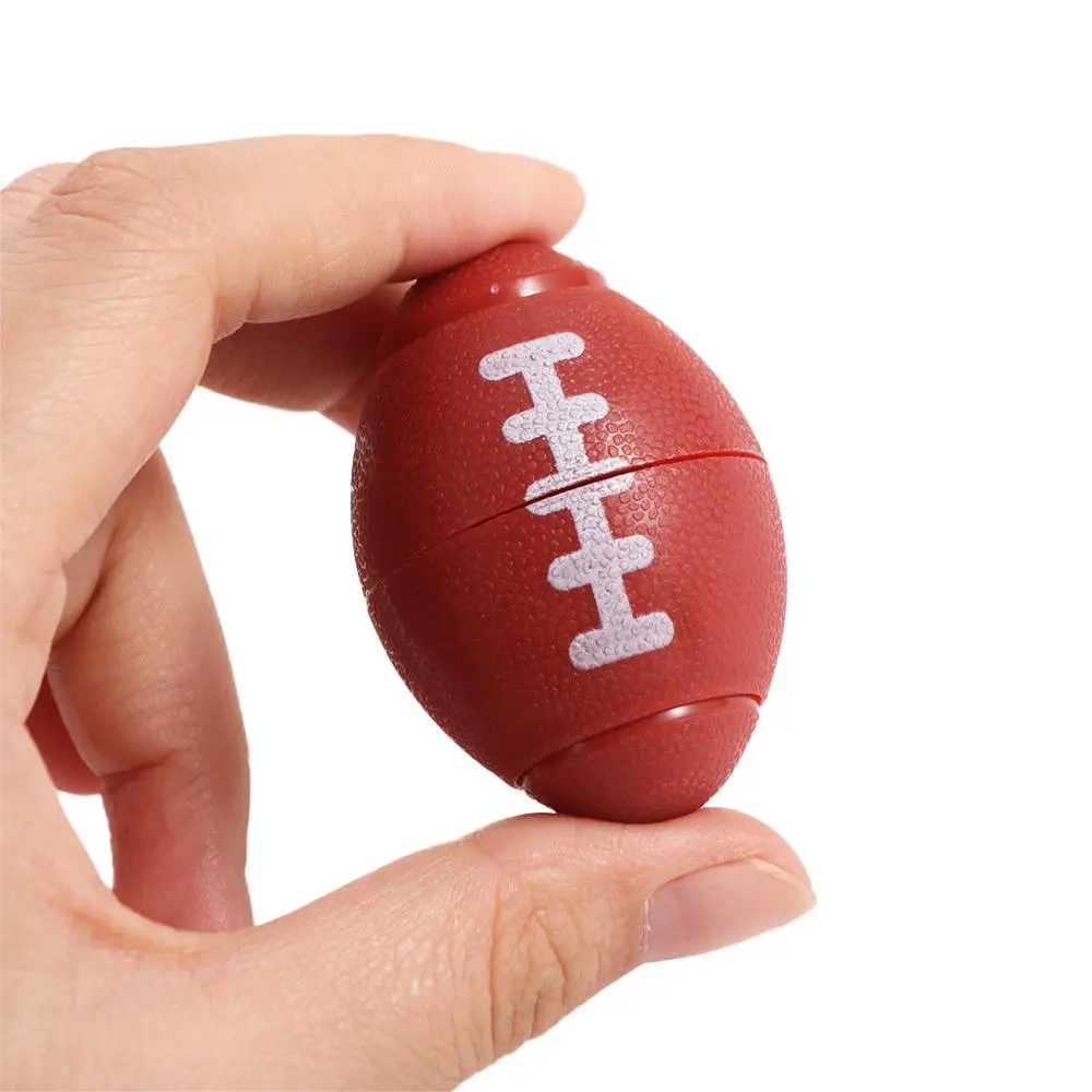 Gacha Machine Rugby Fidget Spinner Ball Toys Mini New and Unique Spinner Ball Toys Rotatable Funny Fingertip Spinning Ball Classroom Prize