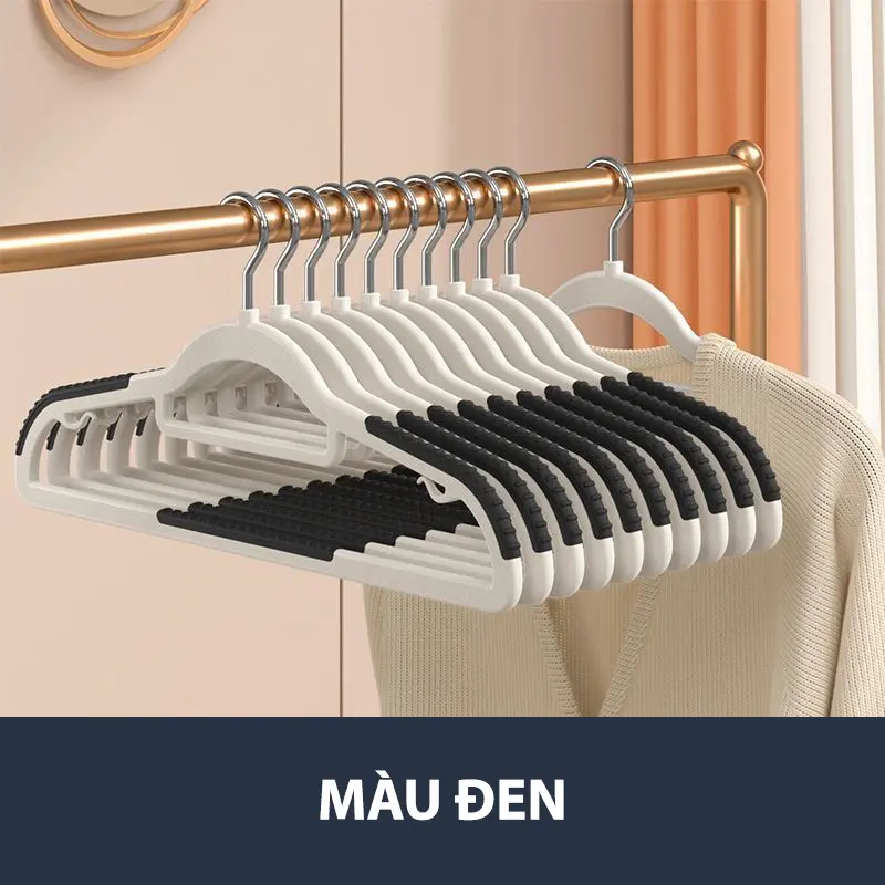 [ HÀNG MỚI VỀ ] Móc treo quần áo khô và ướt chống trượt đa năng chất nhựa,cao cấp,tiện lợi,có khả năng chịu tải mạ 0