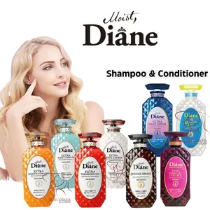 MOIST DIANE Shampoo & Conditioner Treatment Perfect Beauty Extra Miracle You 450ml Pump Perawatan Argan