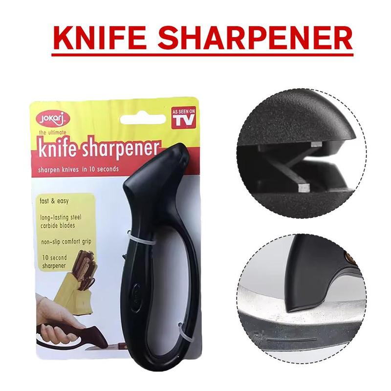 Product Introduction of Single Handle Kitchen Sharpener Quick Sharpener Small Tool Whetstone Conveniente Sharpening F5K5 16