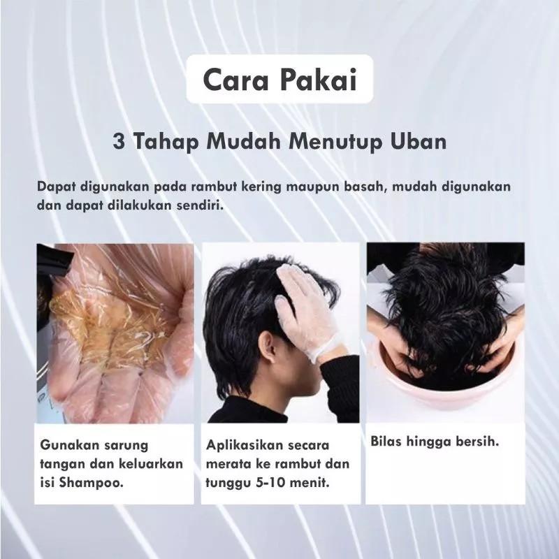Cultusia Shampoo Penghilang Uban With Ekstrak Jahe & Minyak Zaitun 160 ML Haircare Perawatan Extract