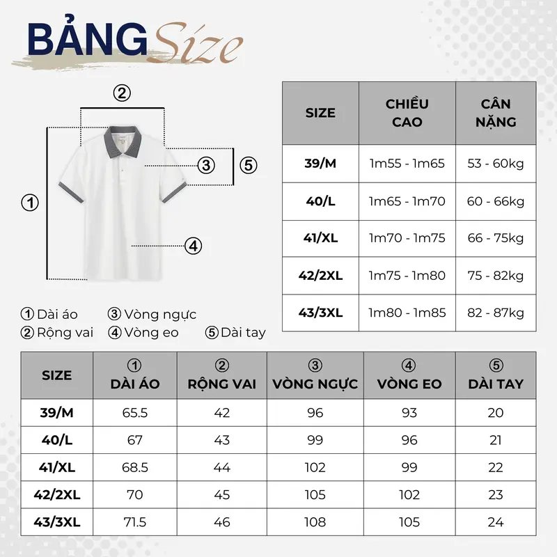 Áo Polo Nam Recycle Họa Tiết Phối Màu Tinh Tế 8APCT407TRK Ngắn Tay, Trẻ Trung, Nam Tính - BILUXURY Menswear Polo Shirt Có Cổ Tay Ngắn 4