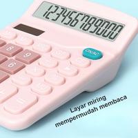Gambar AKUSA Kalkulator Digital 12 Digits Dual Power Supply Calculator Desktop Kalkulator Meja Kalkulator Kantor Sekolah Layar LCD Lebar CA837 - Macaron Blue dari Akusa Official Store Kota Bekasi 5 Tokopedia