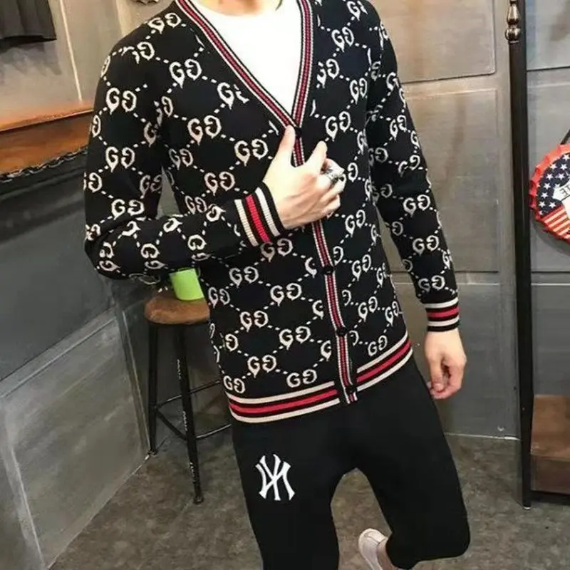 Áo Cardigan Len Nam, Áo Mặc Bên Ngoài Thời Trang, Phong Cách Hàn Quốc Mới 2020, Thích Hợp Cho Mùa Thu Và Mùa Đông, Áo Khoác Len Cùng Phong Cách Người Nổi Tiếng Trên Internet, Dành Cho Nam Giới 2