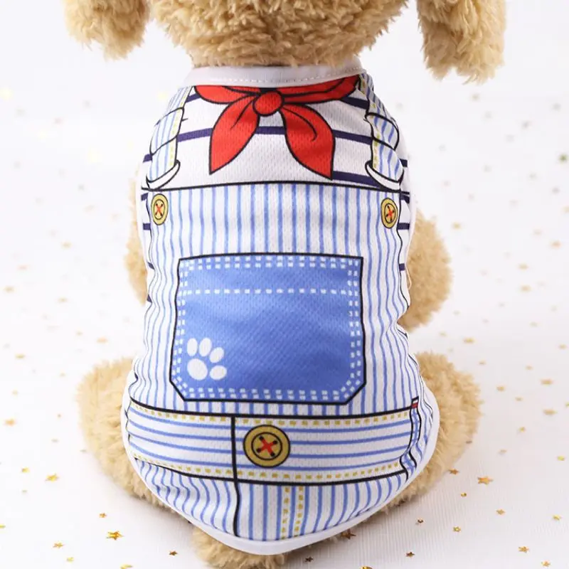 BAJU KUCING IMPORT MOTIF GARIS LUCU IMUT CANTIK GEMESIN 3 1