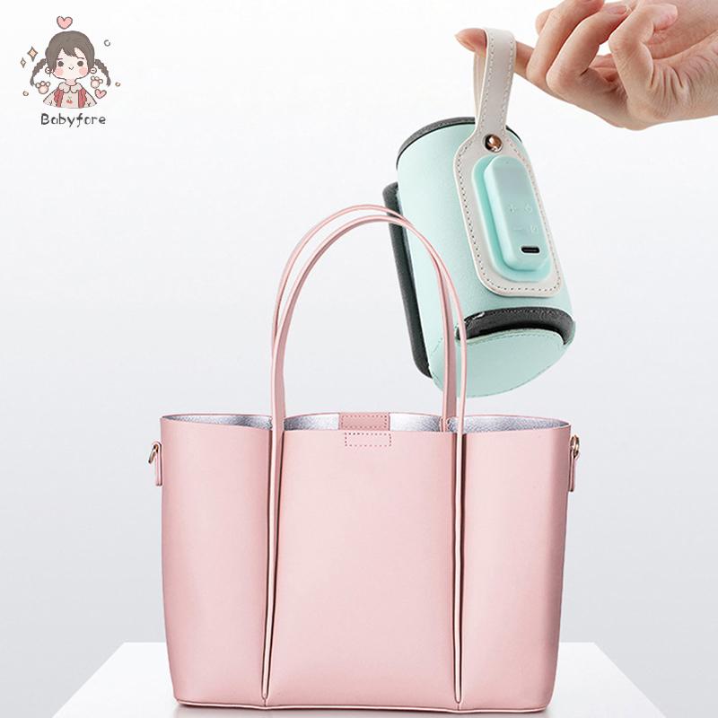 Máy hâm sữa di động, Máy hâm sữa bình USB PU phổ thông, Máy giữ nhiệt sữa trẻ em với màn hình LCD, Máy hâm sữa bình sữa cho gia đình