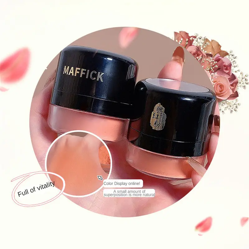 Phấn Má Hồng, Sức Sống, Phấn Màu Hồng, Với Đầu Nấm, Màu Mềm, Đường Viền Sáng, Phấn Má Hồng Màu Hồng Đào, Phấn Má Hồng Màu Hồng Tự Nhiên, Mỹ Phẩm Mặt Cosmetic Women 3