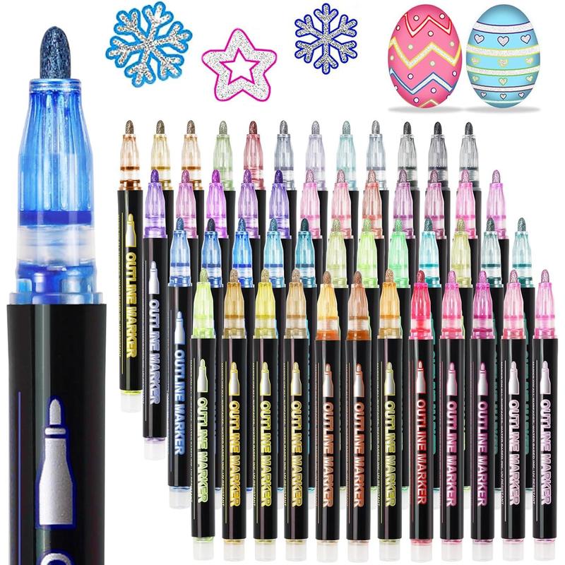 Outline Marker Doodle Dazzles Markers Review Doodle Dazzles Pens 2025