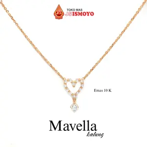 Kalung Emas Mas Asli Model Rantai Mavella J5 Ismoyo
