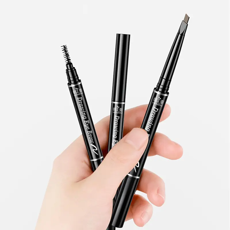 Bộ Trang Điểm Mắt, 4 Món, PINKFLASH, Mascara Không Thấm Nước, Bút Kẻ Mắt, Bút Chì Kẻ Lông Mày, Kẹp Mi 6