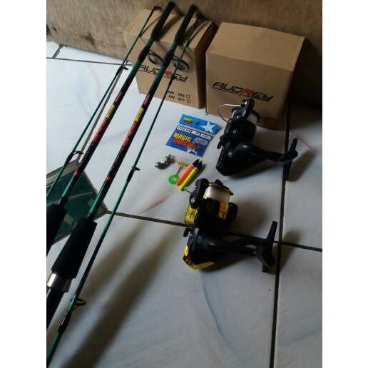 2 Set Pancing 5 bearing joran sambung 2 Kekuatan 5 kg 1