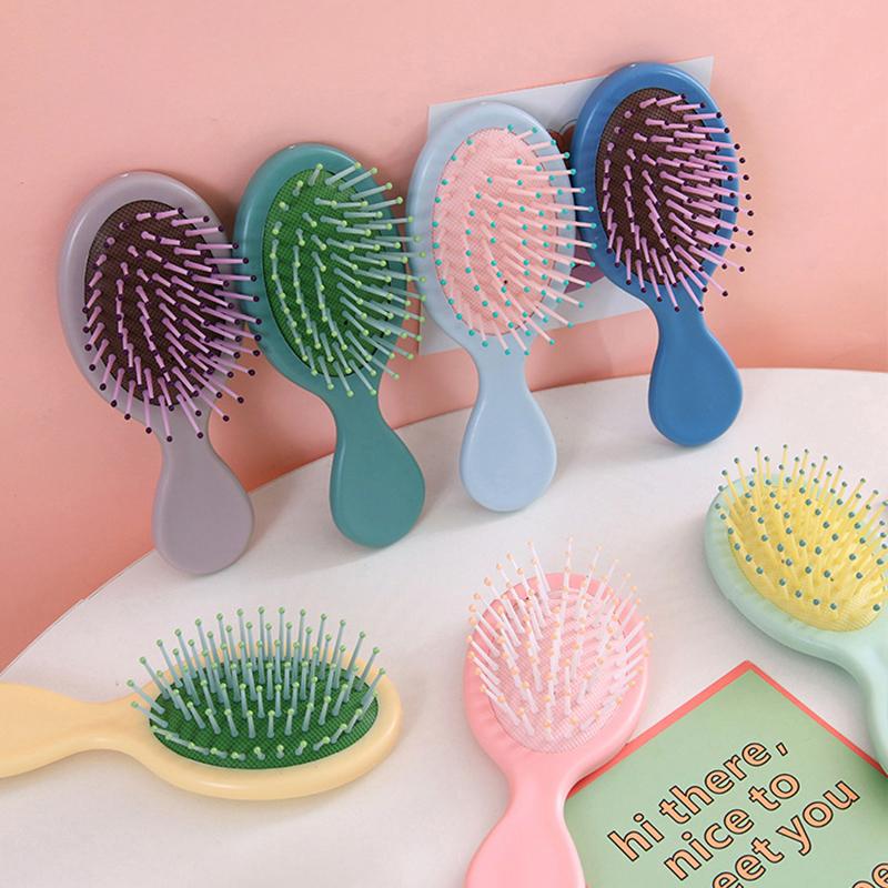 Product Introduction of Mini Soft Bristles For Women Baby Girls Kids Wet Hair Brush Hair Combs Small Pocket Travel Hair Brush Hair Combs Toddler 23