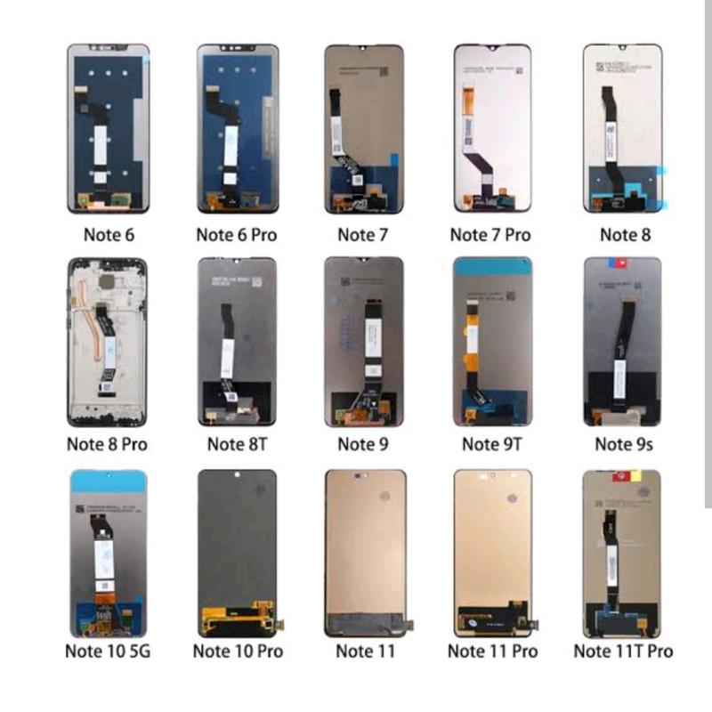 LCD XiAOM1 REDM1 NOTE 3/4/5/5a/5a prime/6/7/8/9/10/11/12/ pro original 0