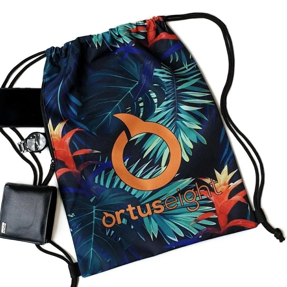 Tas Serut Olahraga Stringbag Ortuseight Tas Sepatu futsal pria sport