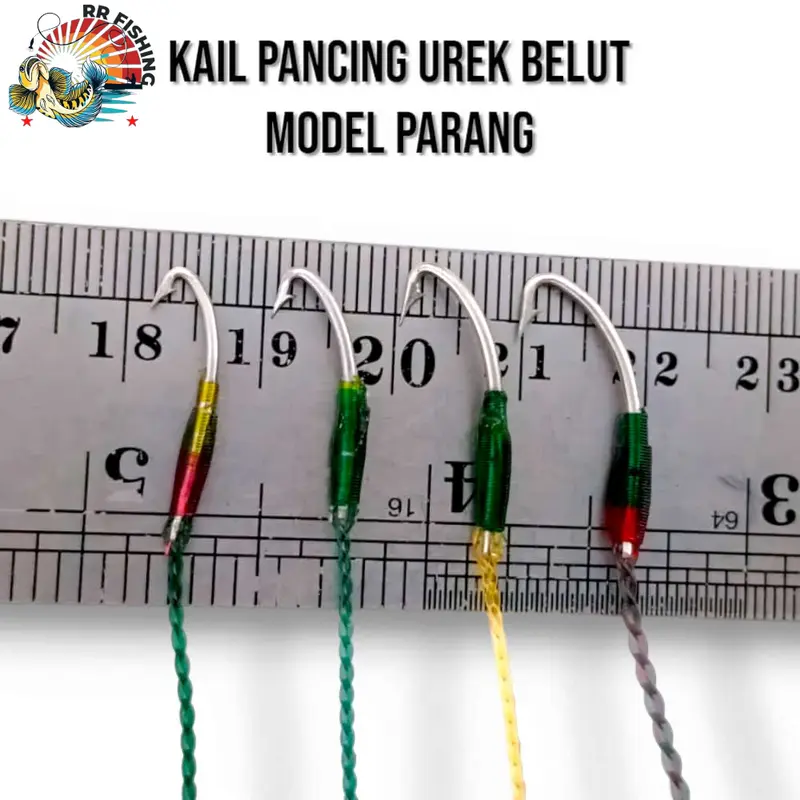 Mata Kail Urek Belut Model Prang tersedia 5 Ukuran 2