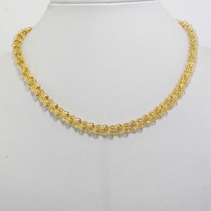 Dây chuyền phụng điệp titan, bản 6li, khóa tròn, màu vàng 18K, bền màu, không đen gỉ, đeo hằng ngày. Phụ kiện thời trang.