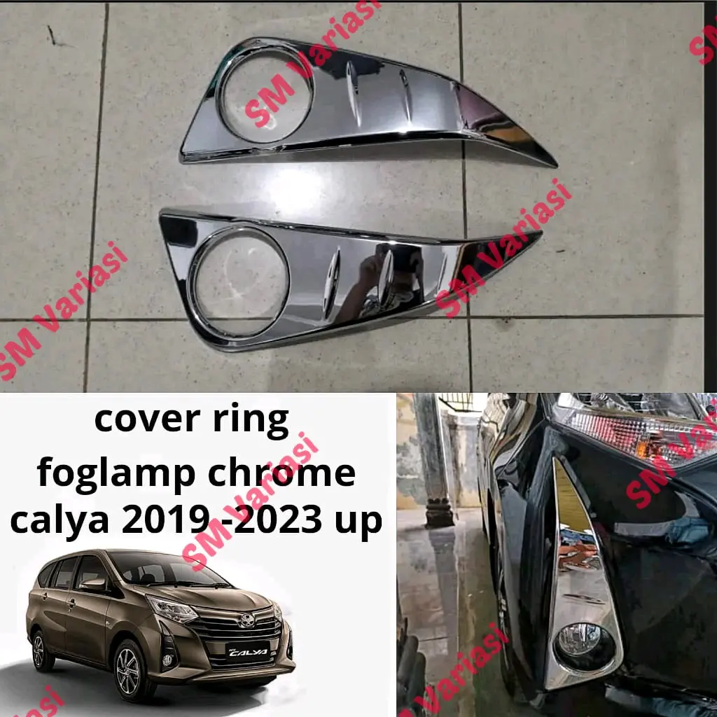 Cover ring foglamp Chrome calya 2019-2023 up