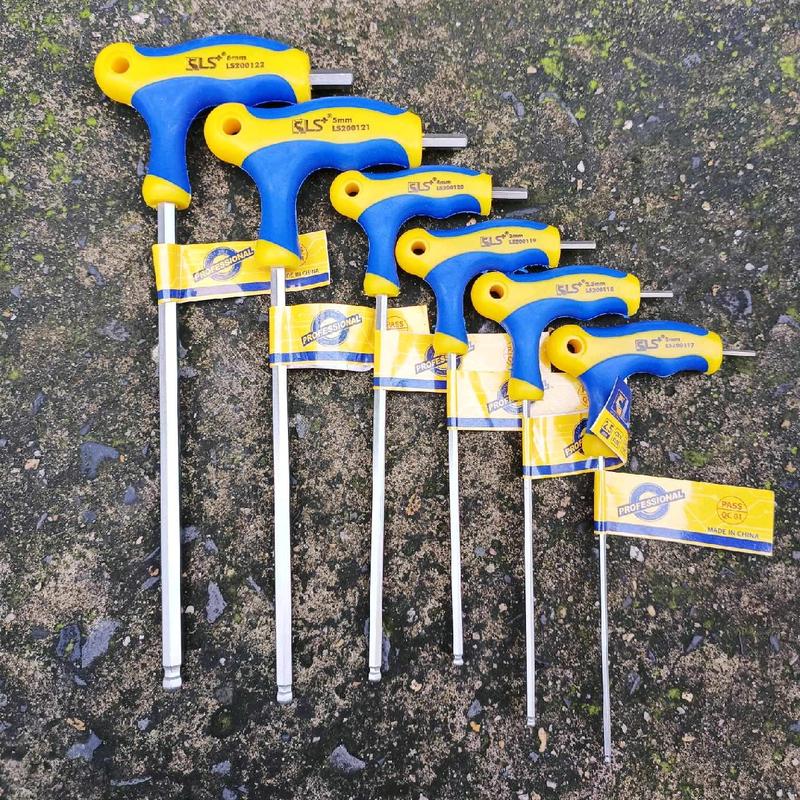 bộ lục giác tay cầm chữ T LS+ cao cấp