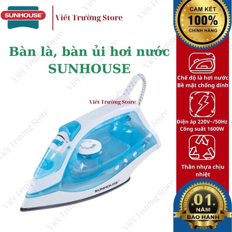 Bàn ủi hơi nước cầm tay  SUNHOUSE SHD2065 Hàng chính hãng