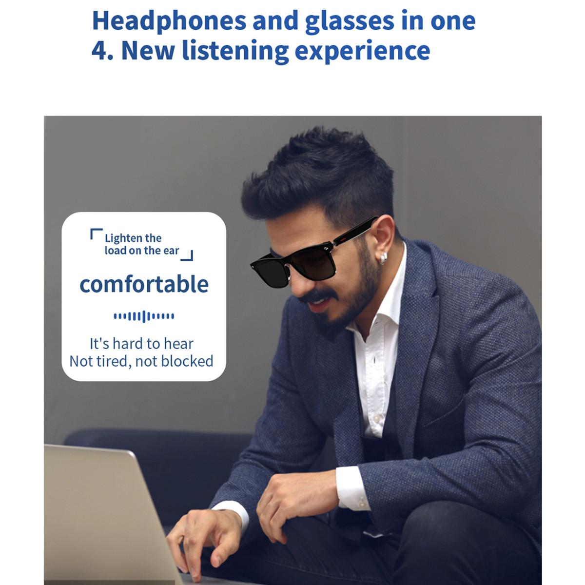 Smart Glasses Translate Language Bluetooth Call AI Voice Assistant Map Navigation Listen Songs Anti Blue Light Smart Eyeglasses - Image 5