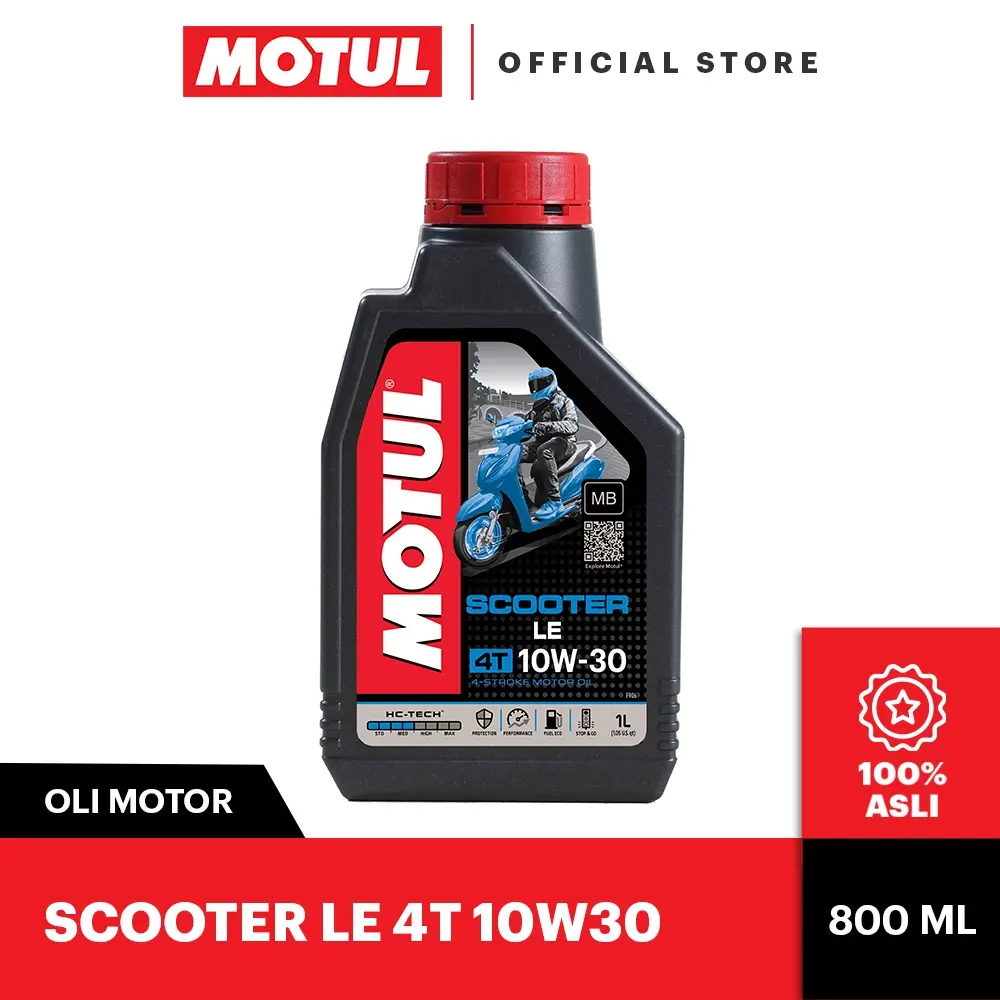 Oli Motor Motul SCOOTER LE 4T 10W30 0.8L