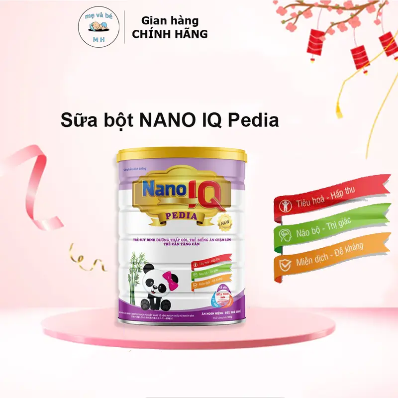 Sữa bột NANO IQ Pedia, NANO IQ Grow, NANO IQ Kids, NANO IQ Colostrum, NANO IQ Goat Kids, NANO IQ Goat Pedia Cho Bé 5