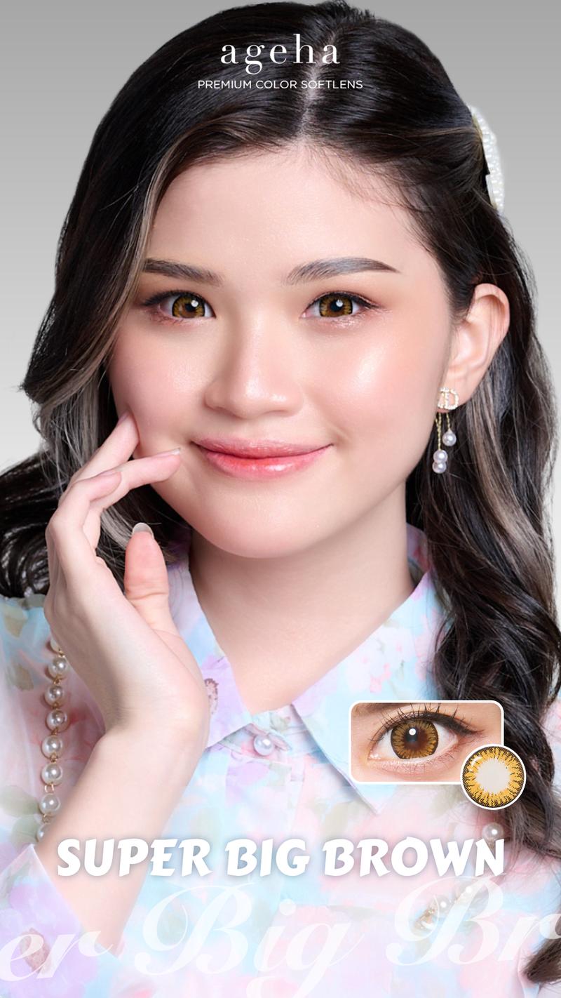 Product Introduction of Softlens Ageha Super Big Brown / Softlens Jepang Coklat Lens 17