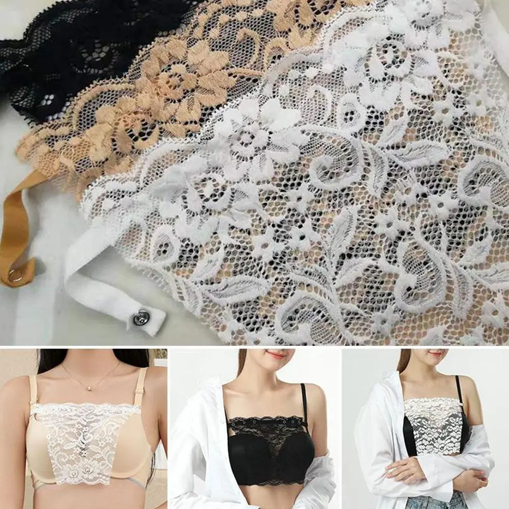 Áo Ngực Vô Hình, Chất Liệu Ren, Kẹp Trên, Chống Nhìn Trộm, Đồ Lót Áo Yếm Nữ, Tính Năng Riêng Tư Nhung Women
