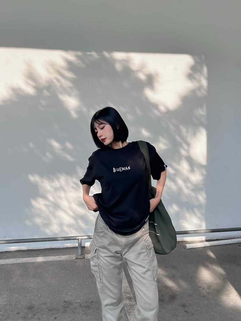 Product Introduction of Áo thun local brand tay lỡ form oversize unisex cho nam nữ BUENAS - SWT79 11