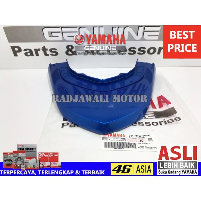Gambar DUCK TAIL BUNTUT COVER SIDE 5 SOUL GT 115 BIRU ASLI ORIGINAL YAMAHA 1KP-F171E-00-P3 dari Radjawali Motor Kota Bogor Tokopedia