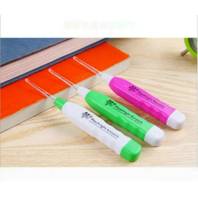 PAPER2 Promo Korek kuping led / earpick lamp flash light senter aman utk baby/pembersih telinga dengan LED Cod Happy Shopping