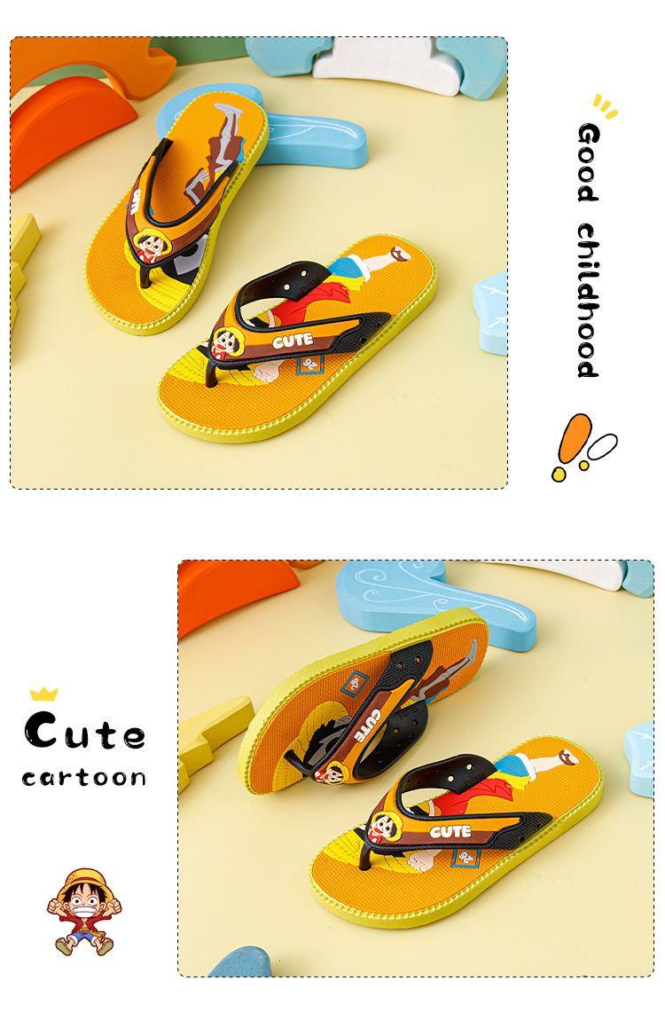 Product Introduction of รองเท้าแตะเด็ก ใส่สบาย กันลื่น ทนต่อการสึกหรอ สำหรับเด็กและผู้ชาย รองเท้าแตะกลางแจ้ง รองเท้าชายหาด ดีไซน์การ์ตูนหล่อ 11