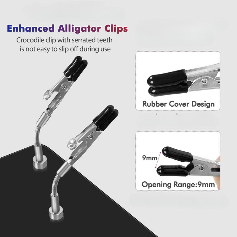 Product Introduction of Flexible Gooseneck Multipurpose Magnetic Fixing Clamp, Welding Auxiliary Clamp, Universal Clamp for Home & Office 2