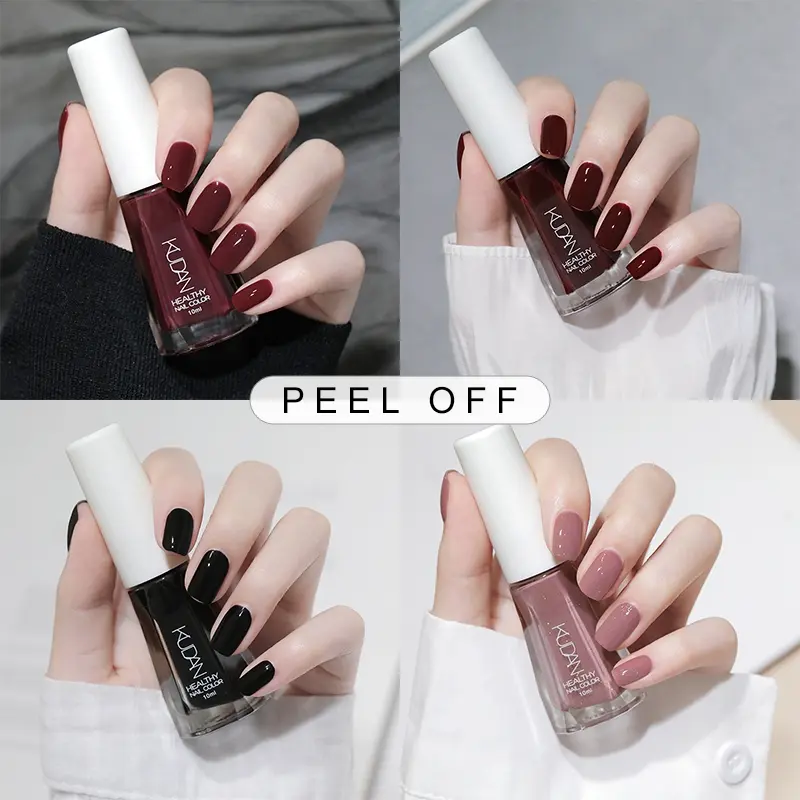 KUDAN Kutek Kutek Peel Off kuteks halal muslimah Kutek Halal untuk sholat(MZ02) gel