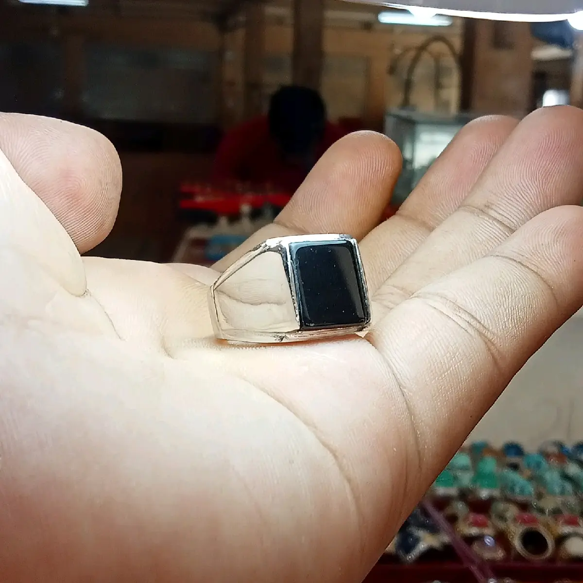 batu cincin black onick