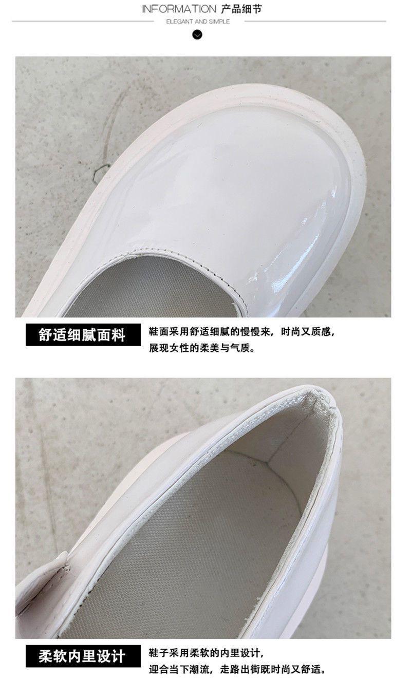 Product Introduction of Giày Da Nữ, Phong Cách Mary Jane, Ngoại Cỡ 41-44, Giày Đế Bằng Mỏng Mùa Hè, Thích Hợp Mặc Với Váy JK, Đế Dày, Nhẹ, 41 Shoes 4