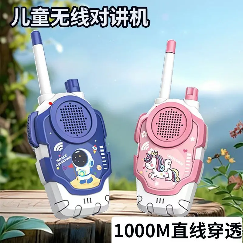 Children Play House 1000 M Long-Distance Outdoor Toy Remote Walkie-Talkie New Parent-Child Interactive Birthday Gift