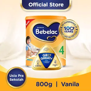 BEBELAC 4 VANILA 800 GRAM SUSU FORMULA Bubuk