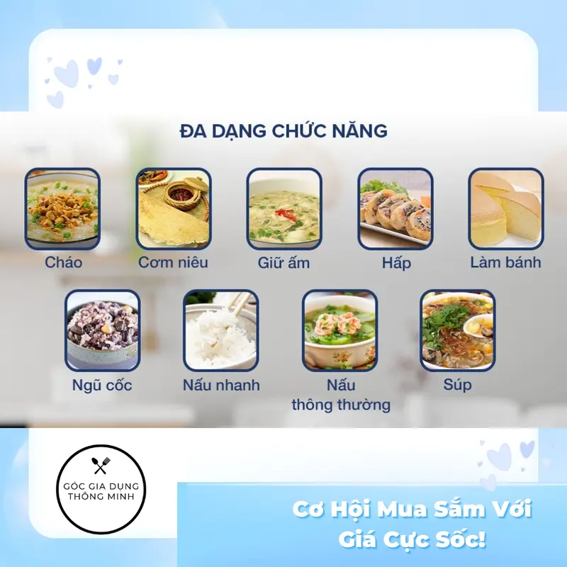 Nồi cơm điện mini SHAHP, kiểu dáng siêu bền đẹp, công nghệ hiện đại, tiết kiệm điện năng 1