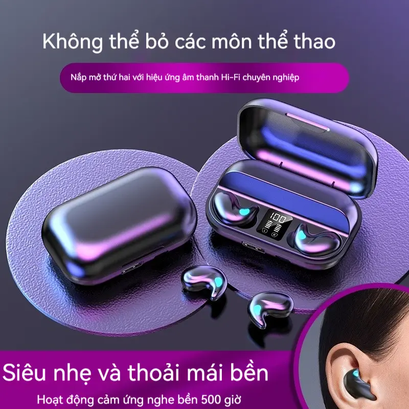 X57 Tai nghe âm thanh nổi vô hình IPX5 Tai nghe không dây chống thấm nước không dây với mic cho điện thoại Bluetooth 5.3 Tai nghe | BigBuy360 - bigbuy360.vn X57 Tai nghe âm thanh nổi vô hình IPX5 Tai nghe không dây chống thấm nước không dây với mic cho điện thoại Bluetooth 5.3 Tai nghe | BigBuy360 - bigbuy360.vn