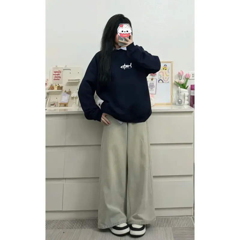 [SALE CUỐI ĐÔNG] Áo Sweater Nỉ Lót Lông Local Brand Catherine / Shark Menswear 1