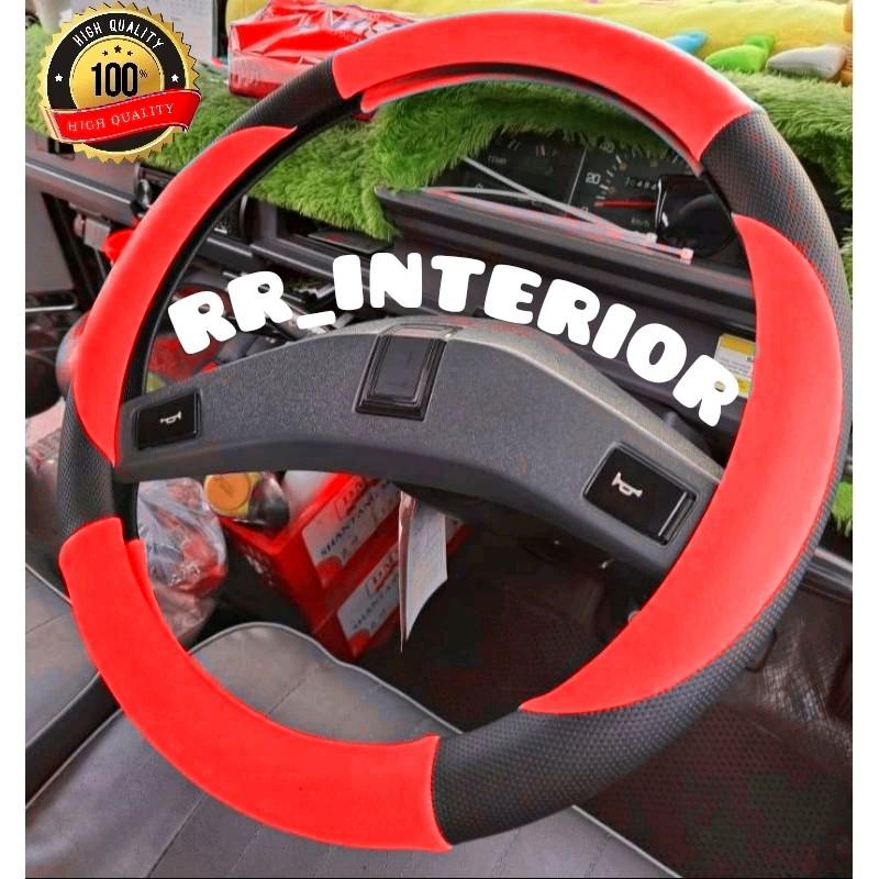 sarung stir mobil l300,sarung stir canter, sarung stir mobil gran max,cover stir mobil motof sabit, steering wheel covers Car 1
