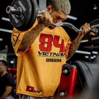 Áo thun Degrey Jersey cổ tim in hình thời trang thể thao nam nữ ss2 Sport