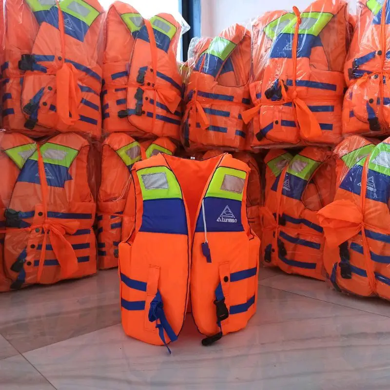 Rompi /jaket pelampung atunas/jas pelampung orange size L